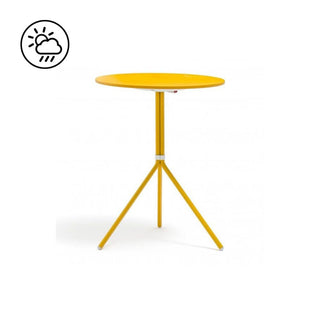 Pedrali Nolita 5453 table H.72 cm with top diam.60 cm. - Buy now on ShopDecor - Discover the best products by PEDRALI design